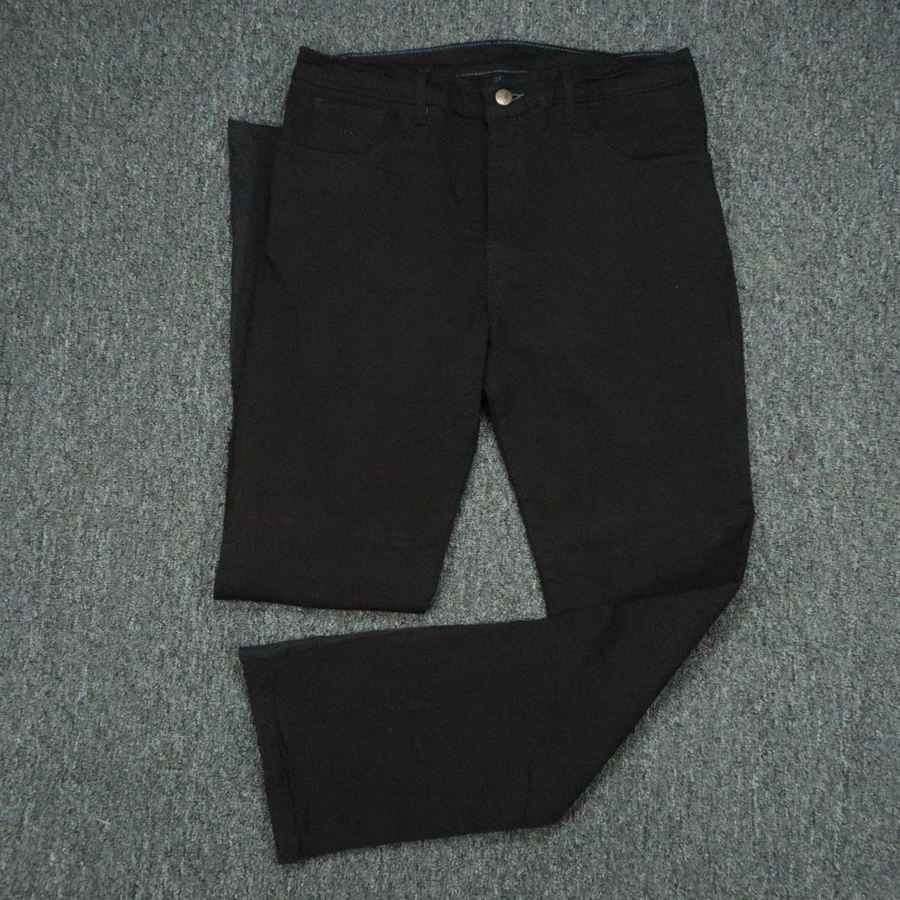 Blue Delta Jeans Mens 32x30 Black Straight 5 Pocket Stretch Custom Made